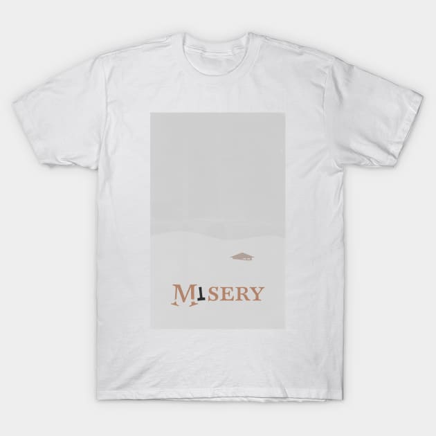 Misery T-Shirt by filmsandbooks